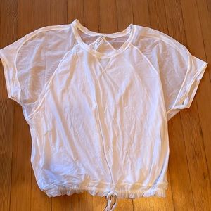 Sheer Lightweight WhiteLululemon Top